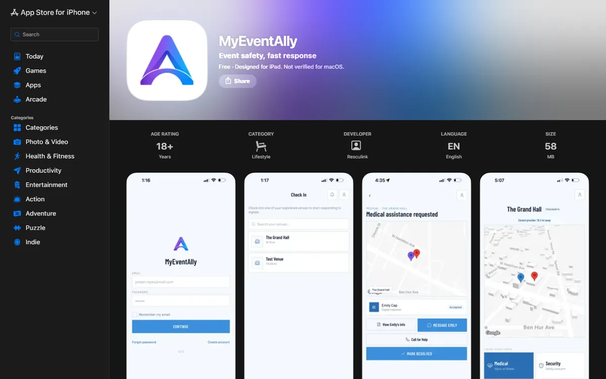 Homepage of apps.apple.com, built by VerSolve